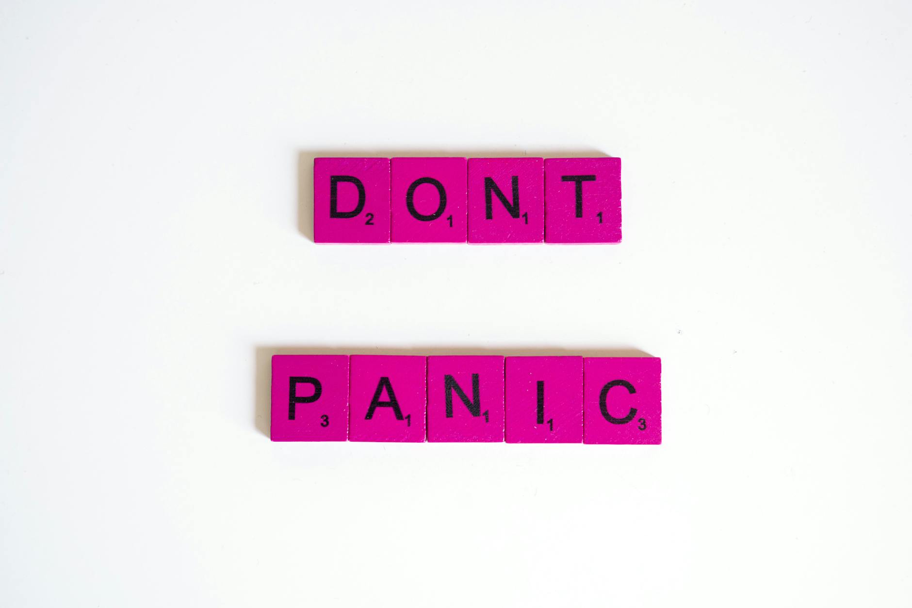 close up photo of pink scrabble tiles